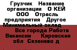 Грузчик › Название организации ­ О’КЕЙ, ООО › Отрасль предприятия ­ Другое › Минимальный оклад ­ 25 533 - Все города Работа » Вакансии   . Кировская обл.,Сезенево д.